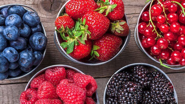 Healthy Breakfast - berries