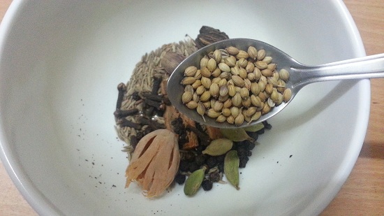 2 Tablespoon of Coriander Seeds (Dhaniya)