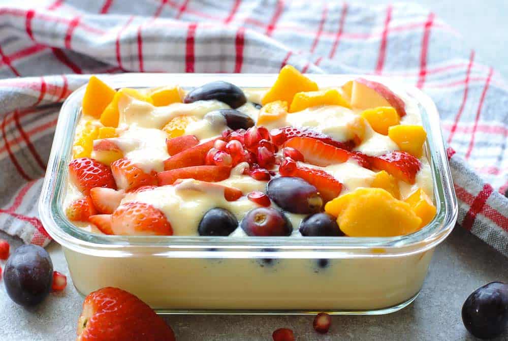 Fruit Custard Recipe