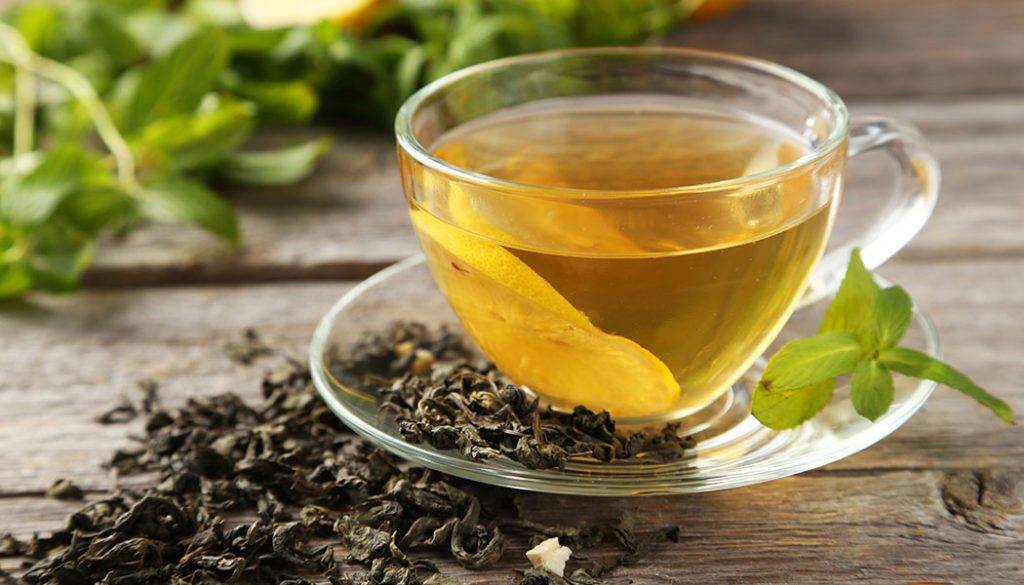 Healthy Breakfast - Green Tea