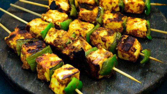 Street Style Chaap Sticks: Soya Chaap Tikka Recipe | FoodieWish