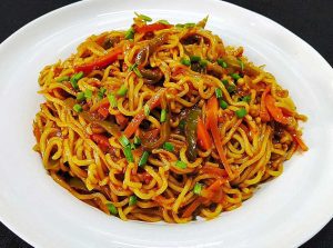 Schezwan Maggi Recipe 1