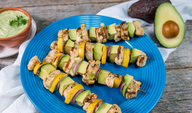 Indian-foreign Fusion Foods - Avocado infused Chicken Kebab
