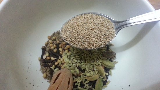 1 Tablespoon of Poppy Seeds (Khus Khus)