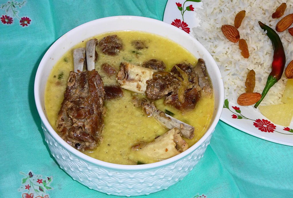 Traditional Kashmiri Dishes - Aab Gosht
