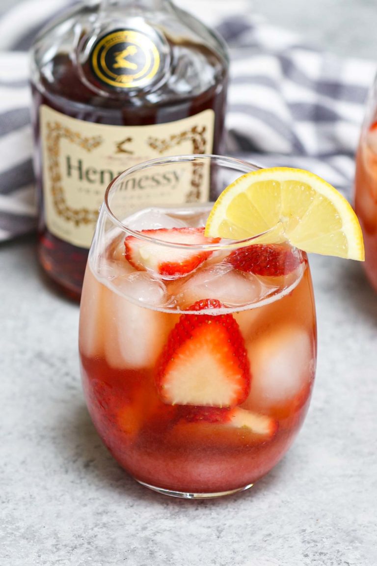 Heady Strawberry Hennessy Recipe Here!