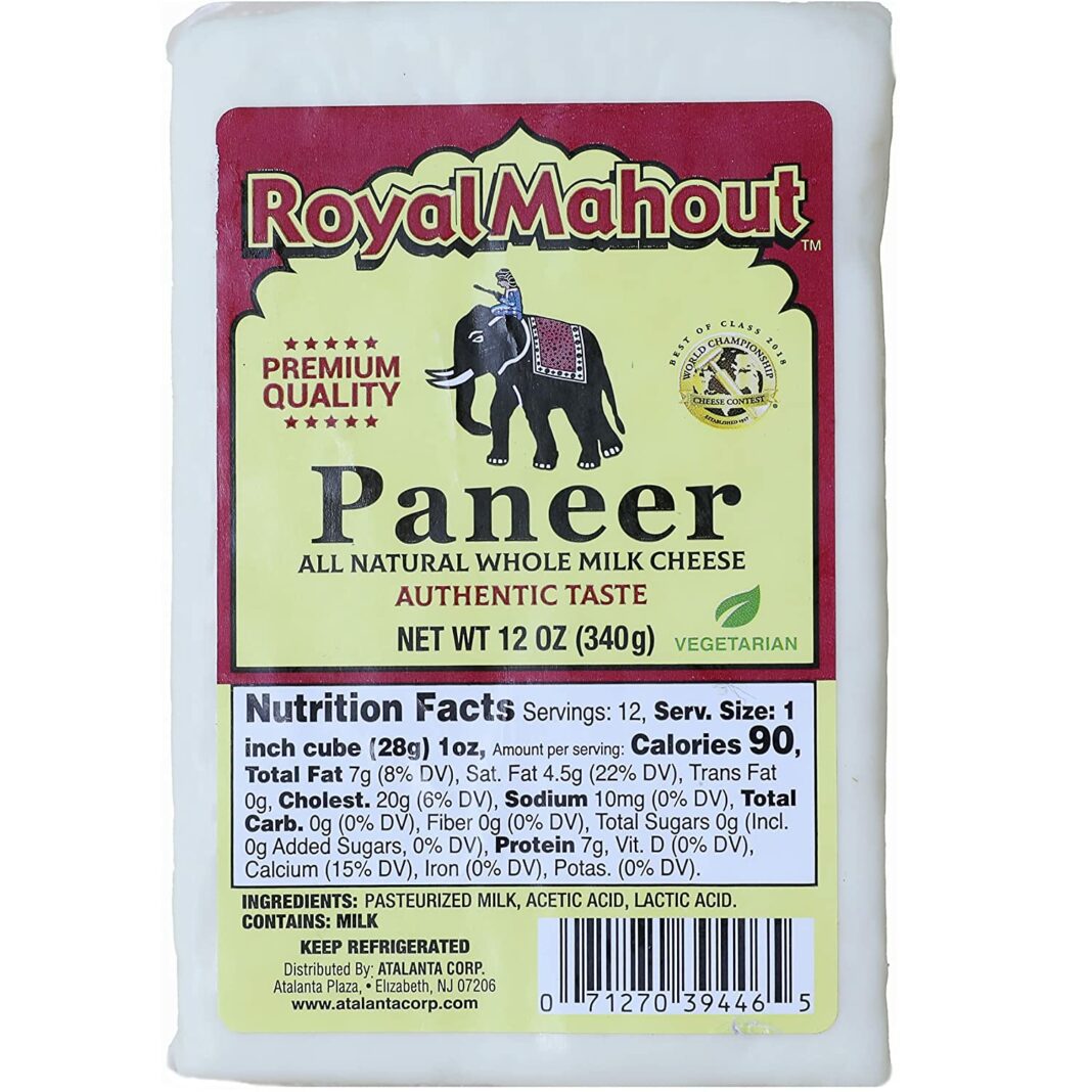 Wonderful Paneer Nutrition Facts 