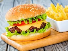 Cheese Burger Nutrition Fact