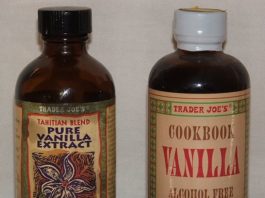 "vanilla extract nutrition facts"
