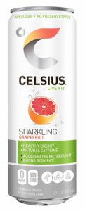 "celsius drink nutrition facts"